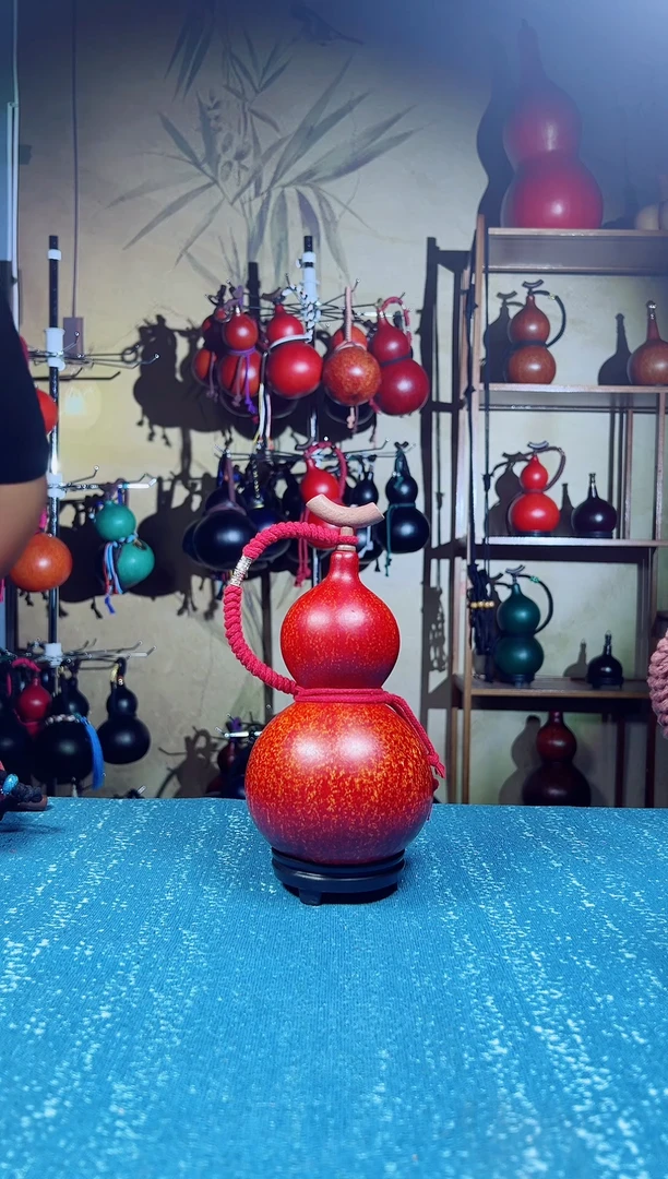 010-大漆酒葫芦-600ML左右
