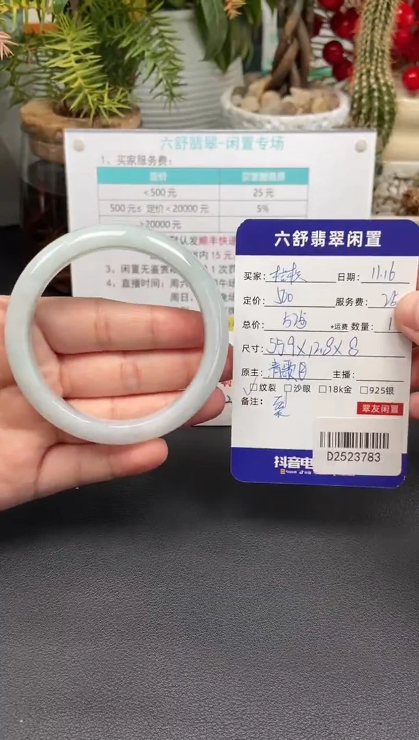 未镶嵌手镯翡翠桔*D2523783