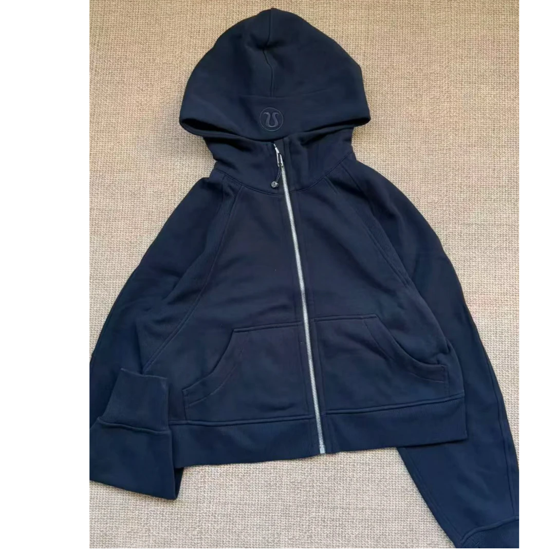 lululemon/露露乐蒙Scuba Oversized全拉链连帽宽松拉绒卫衣/7