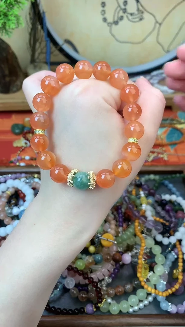 【闪购商品】玛瑙手饰未镶嵌110手串