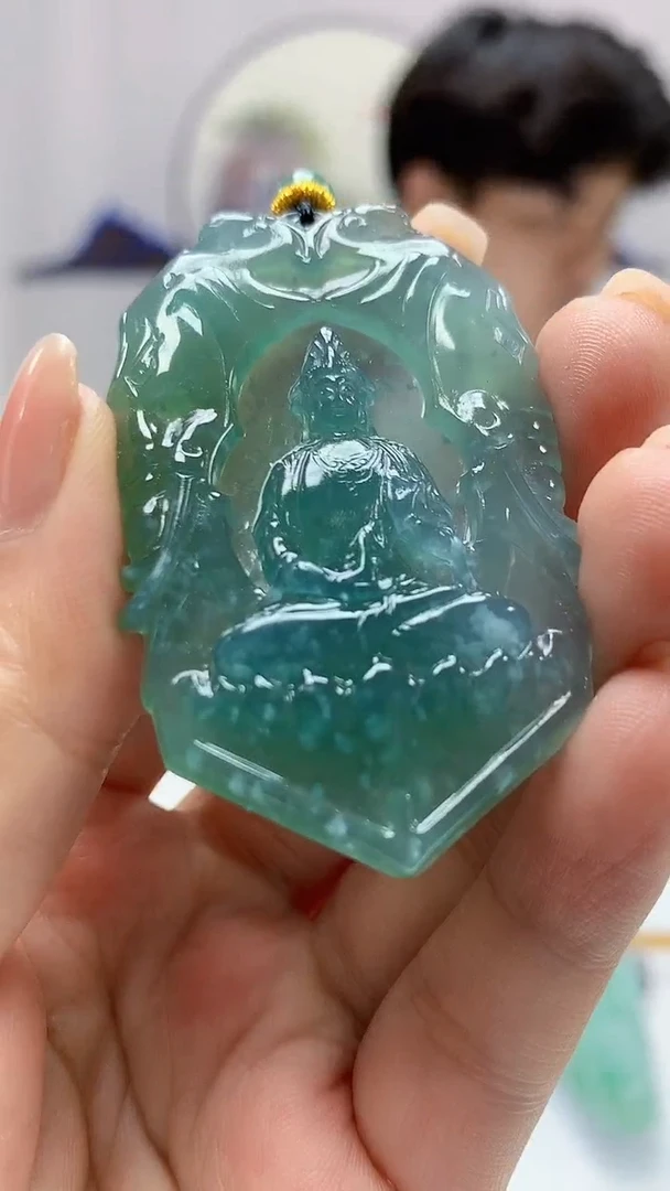 【闪购商品】定制翡翠未镶嵌5145ms-毛货149凤凰赠珠链