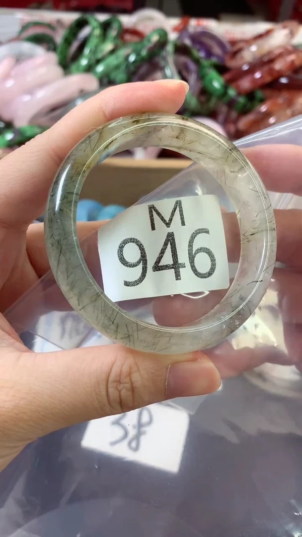 水晶手镯未镶嵌54手镯M946
