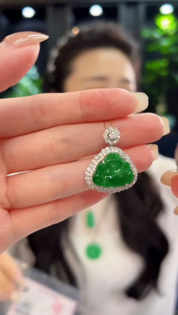 吊坠(不含链)未镶嵌翡翠 缅料A货/支持复检/一件