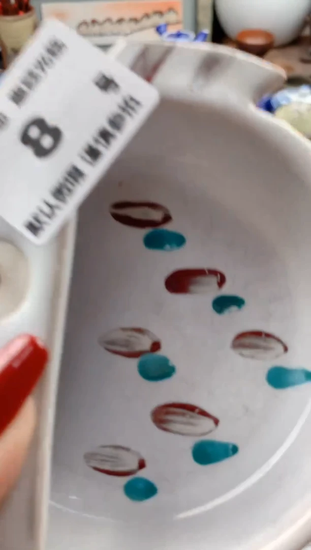 【闪购商品】瓷片8号九姑娘工艺品瓷器