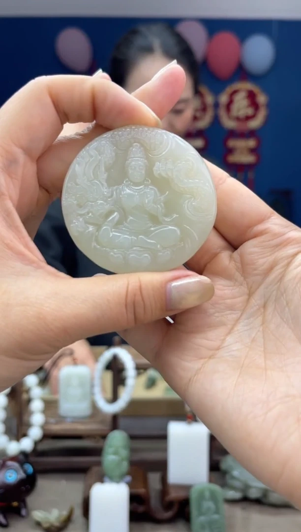 【闪购商品】和田玉颈饰未镶嵌1