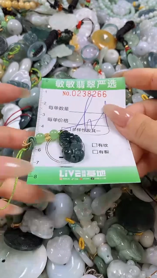 翡翠未镶嵌颈饰闪购0238266多样性发其一