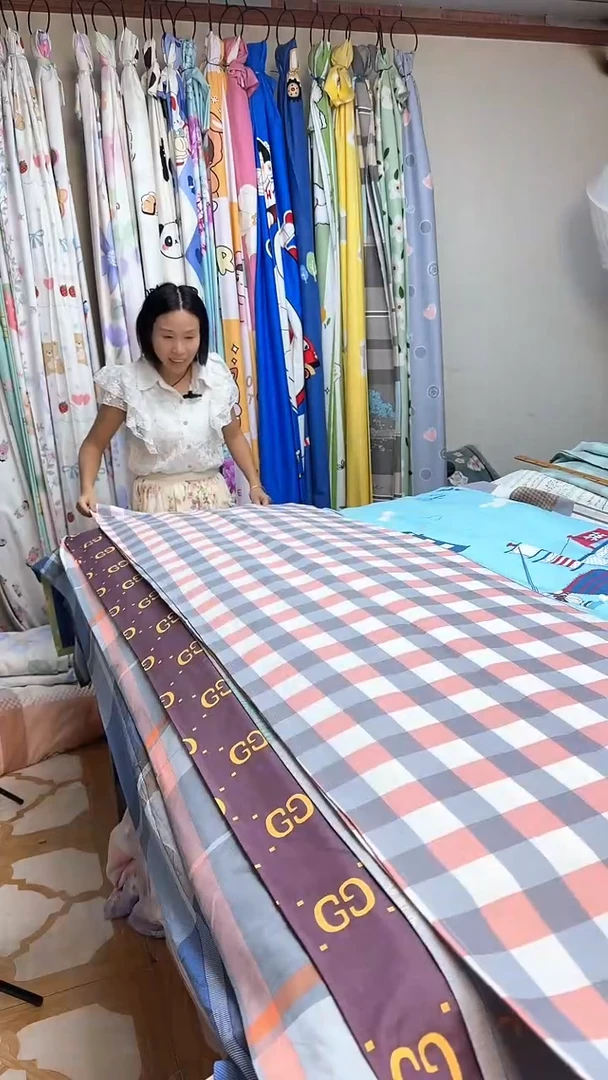 棉粗布床单1.1米