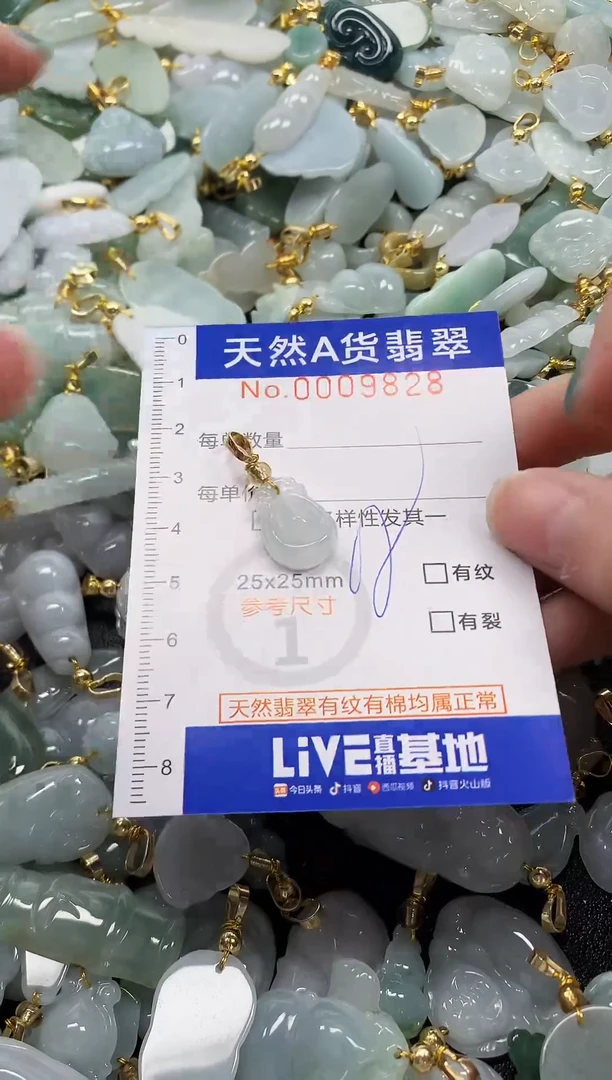 未镶嵌挂件翡翠纯天然a货翡翠