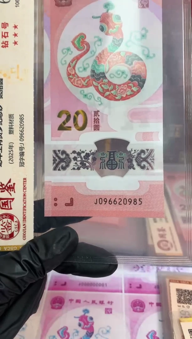 【闪购商品】塑料蛇钞 真钞 【单张】620985