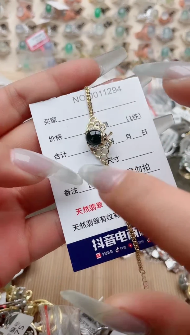【闪购商品】翡翠戒指银S925镶嵌、