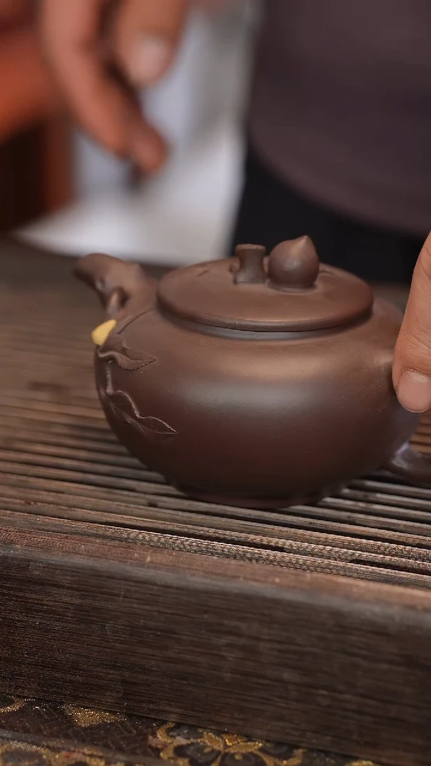 茶壶紫砂原矿手工制作350cc