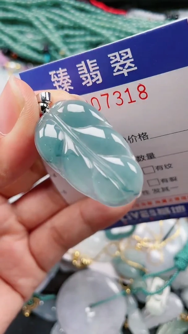 颈饰未镶嵌翡翠.0007318
