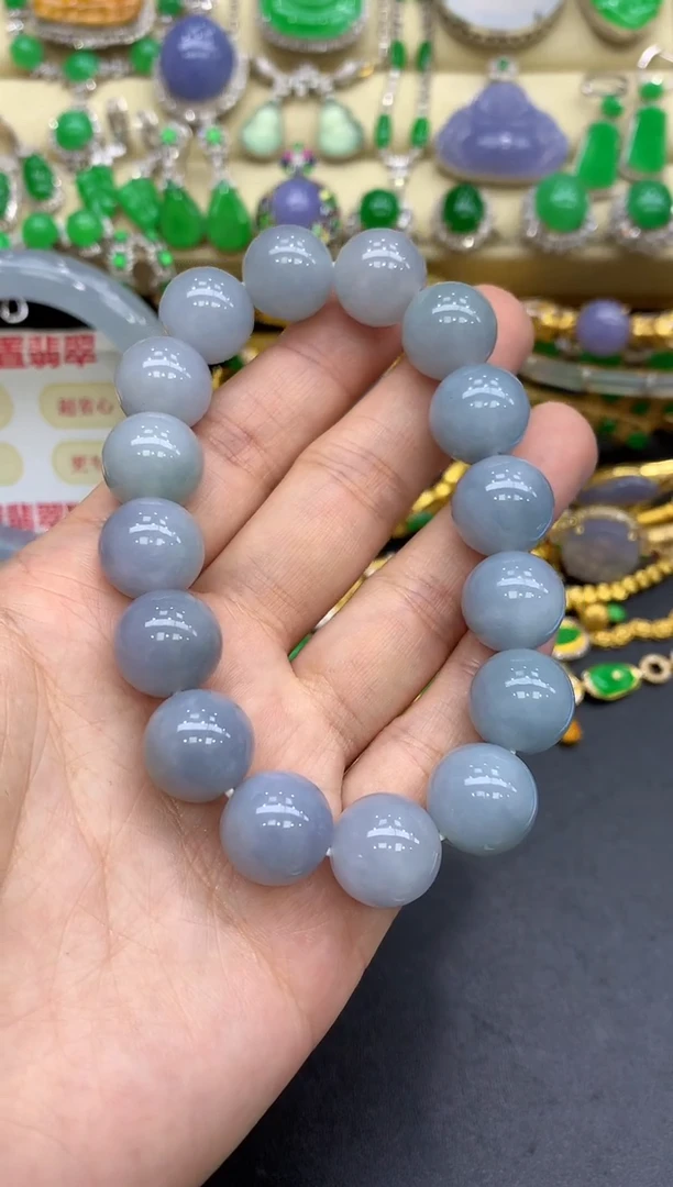 未镶嵌手串翡翠61-中国好珍宝