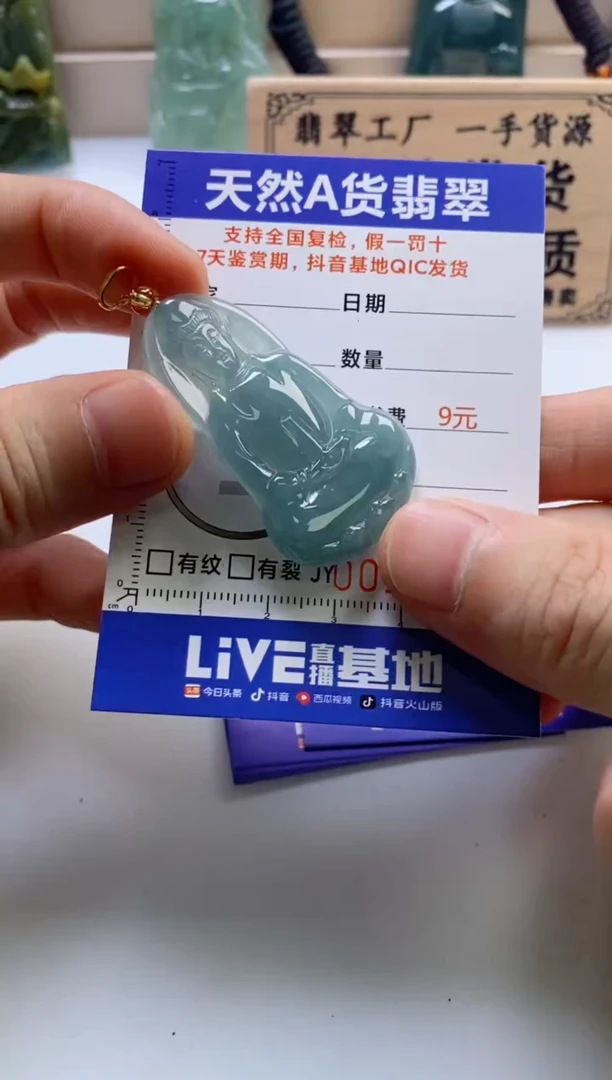 翡翠未镶嵌颈饰