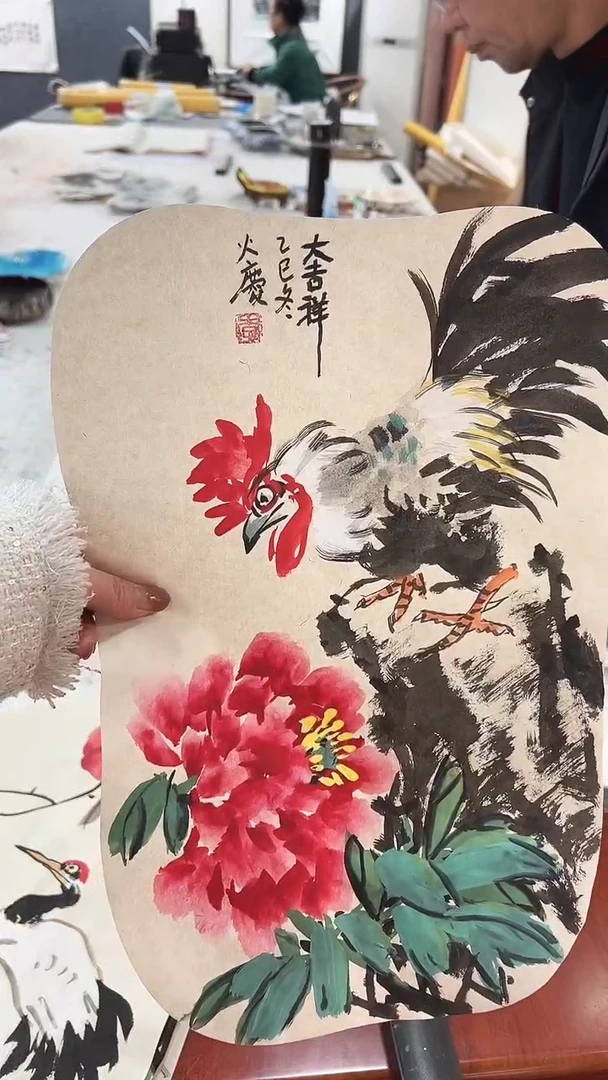 国画李火庆/国画/画心