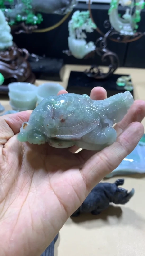 【闪购商品】翡翠摆件未镶嵌翡翠摆件