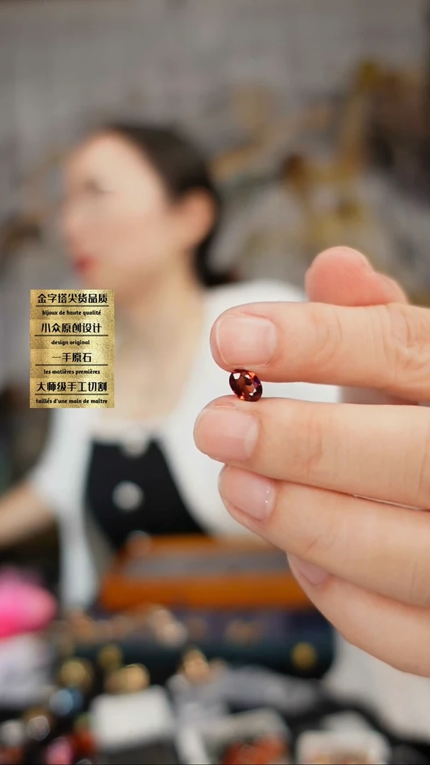 未镶嵌裸石石榴石刻面