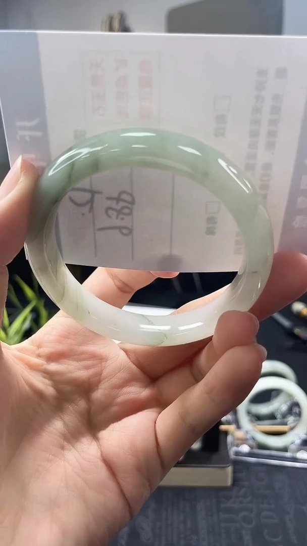 未镶嵌手镯石英质玉A12-58`59