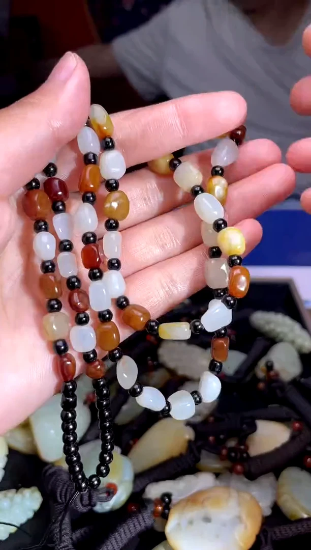 和田玉未镶嵌挂件1