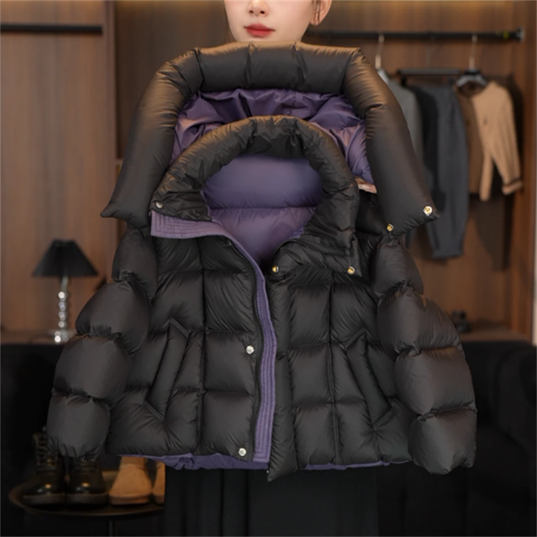 【森叔专属】2025冬季常规款时尚百搭韩系儿童加厚白鸭绒羽绒服