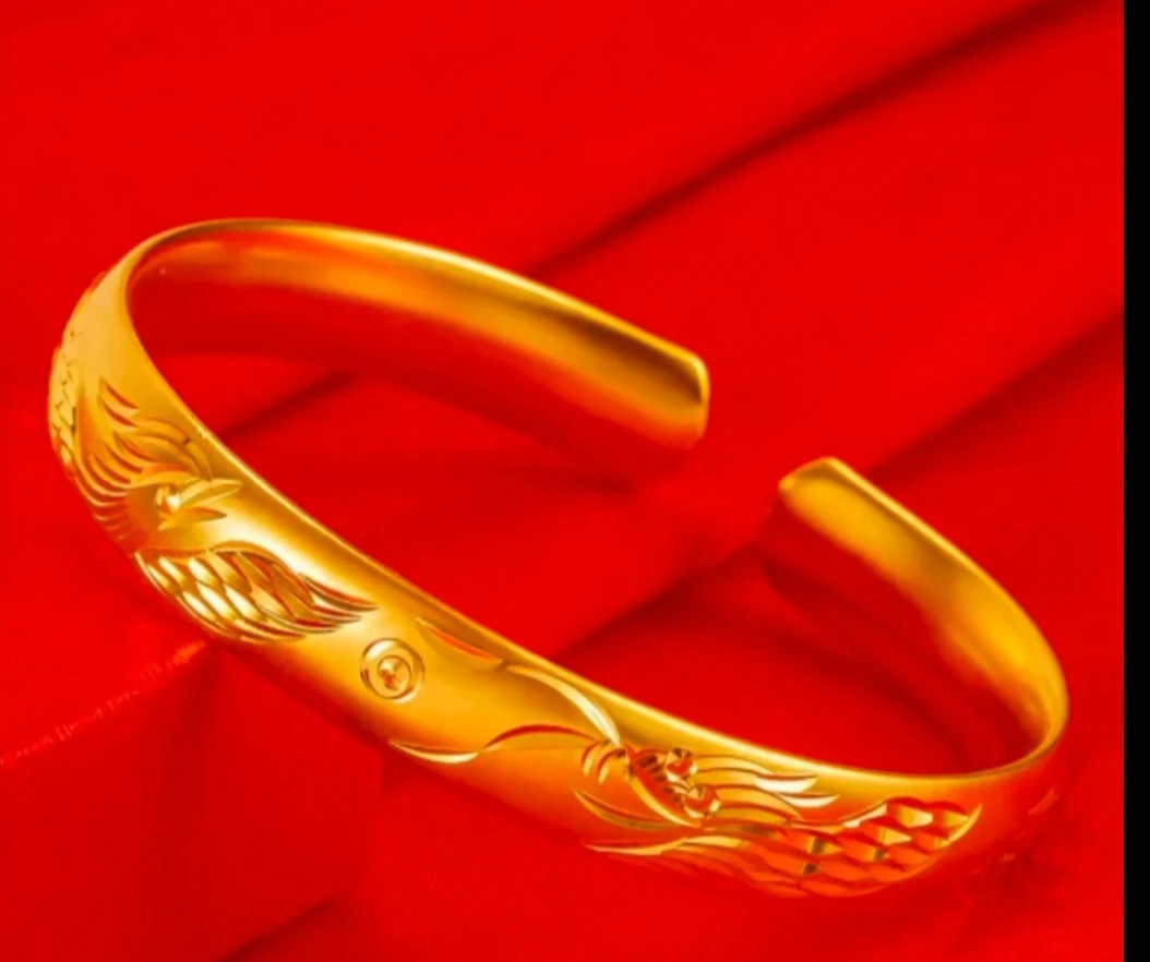 合金手镯 （龙凤开口款）女士手镯新款时尚潮流百搭经典