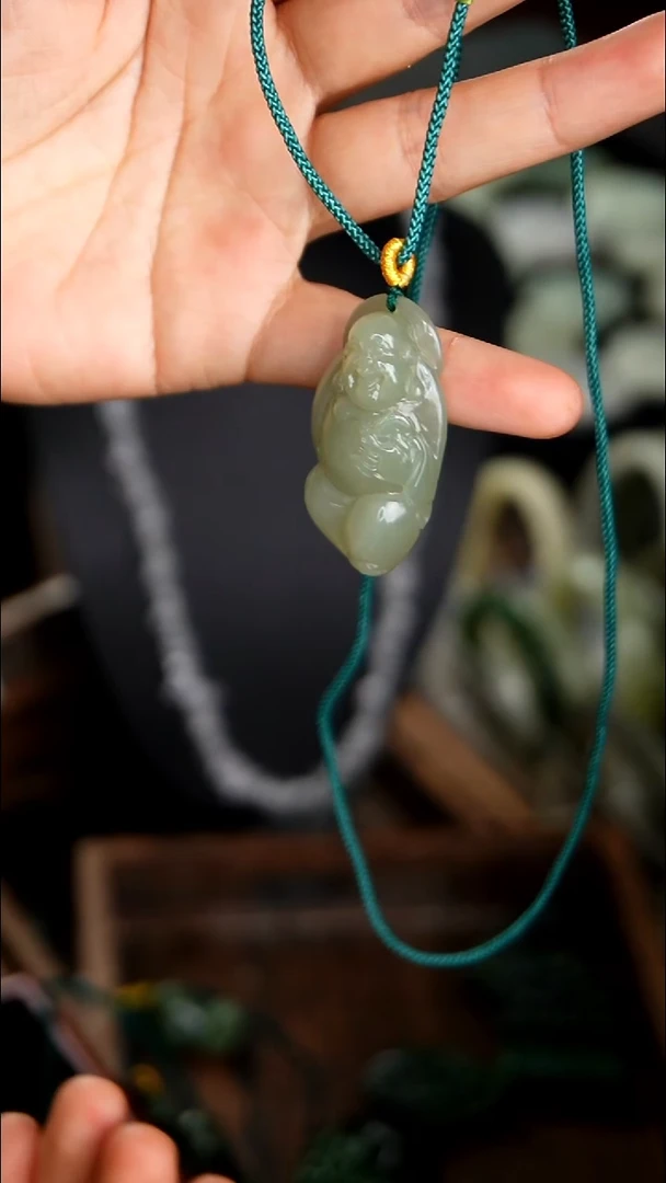 颈饰未镶嵌和田玉001