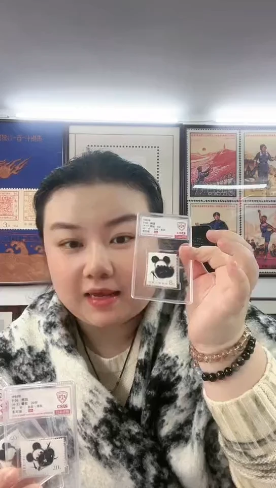 T106  熊猫  套票 小盒