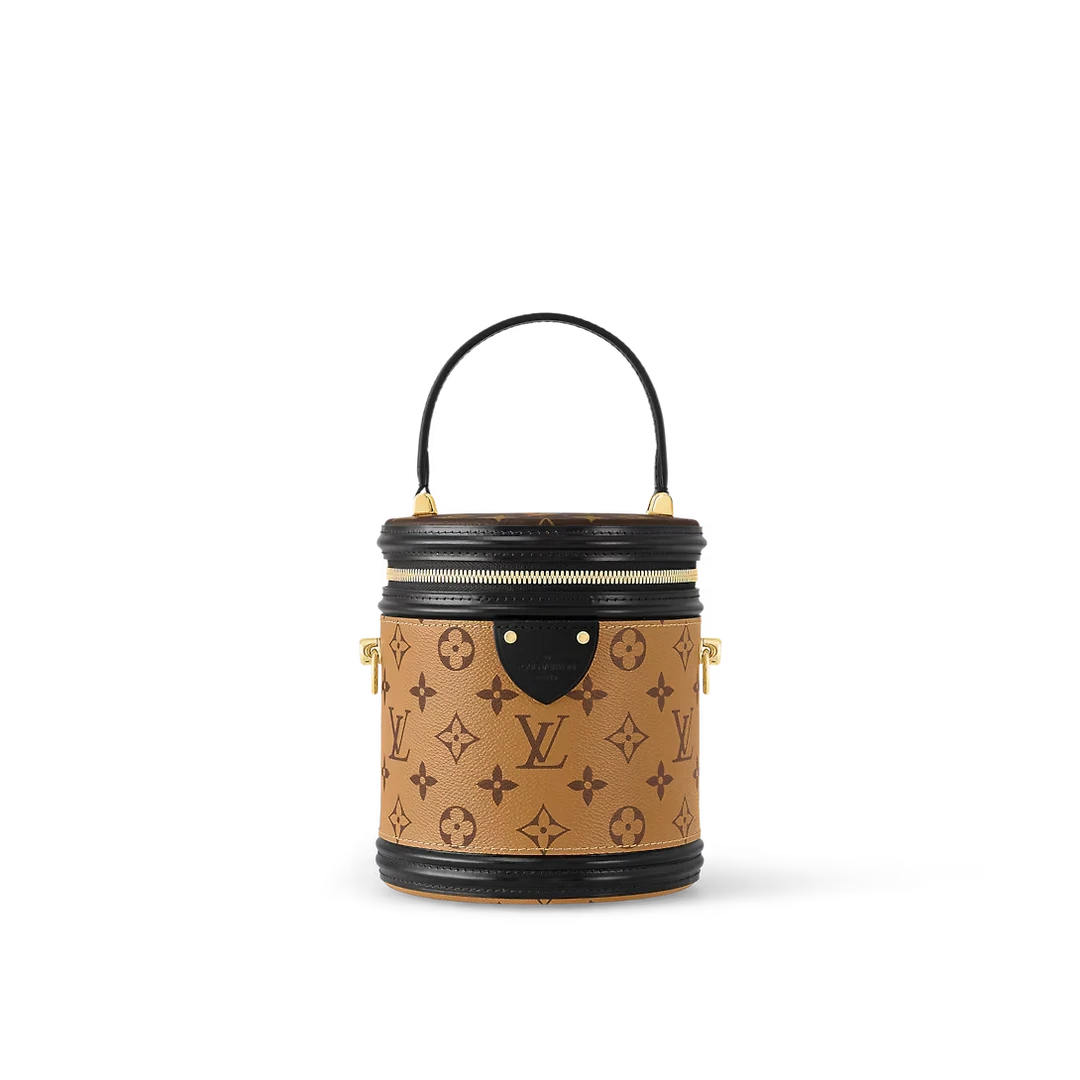 未使用 LouisVuitton/路易威登 安洁利严选发财桶/qx斜挎包