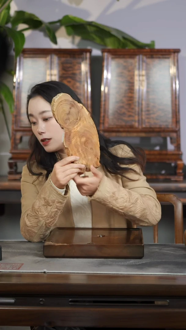 柏木（崖柏）淳化黑油闻香香片070