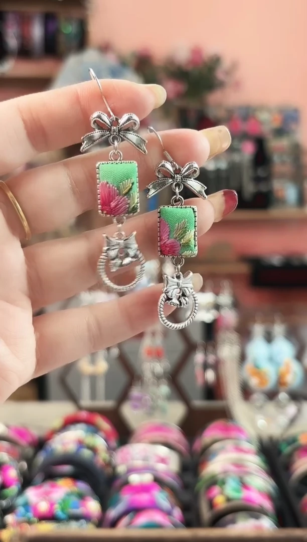 艺枝独绣手工饰品21