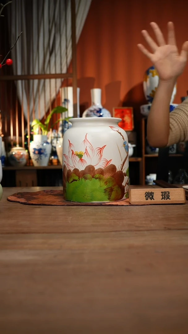 当代高温釉下彩手绘陶瓷餐具