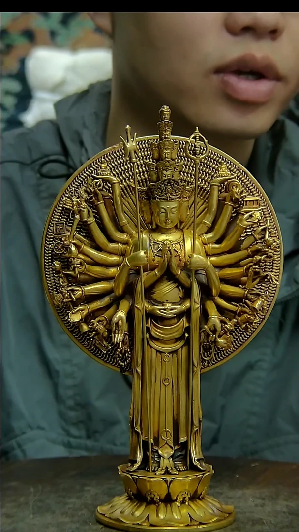 铜像造像收藏千手