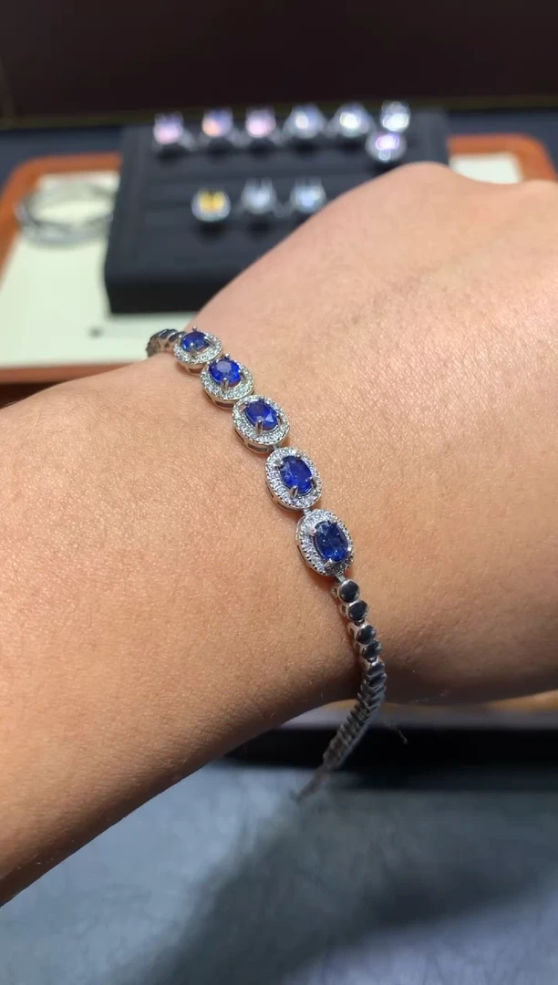 手链蓝宝石未镶嵌R89