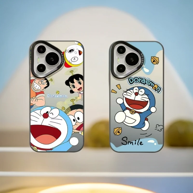 多啦合集-IMD彩银黑-适用于苹果华为荣耀小米OPPP防撞通用-手机壳