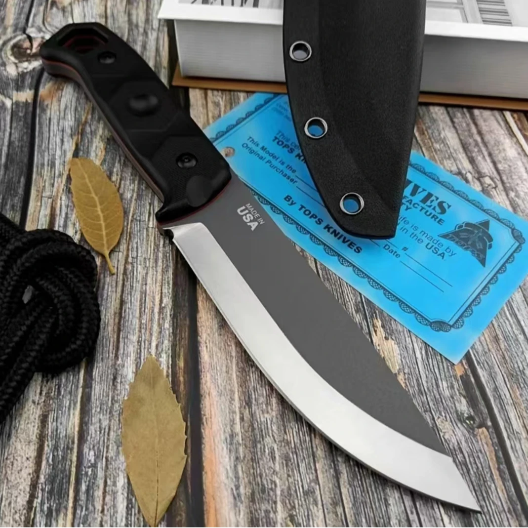 【清仓活动】托普斯04K户外露营多功能战术刀水果刀瓜果刀