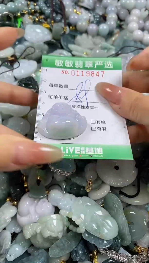 【闪购商品】翡翠颈饰未镶嵌闪购0119847多样性发其一