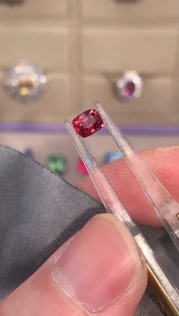 未镶嵌尖晶石珠宝半成品0.65ct-25-3-38