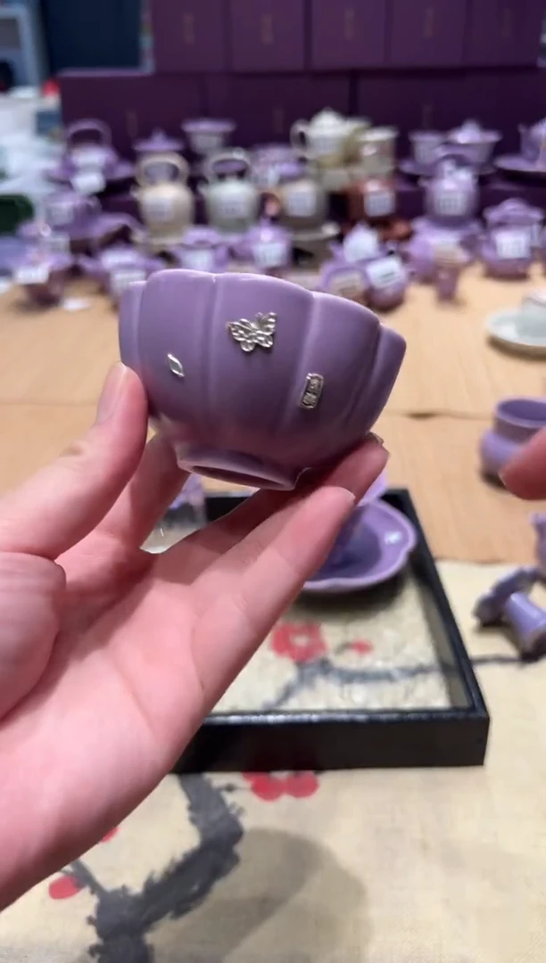 瓷片梵古堂正品茶具 假一罚十