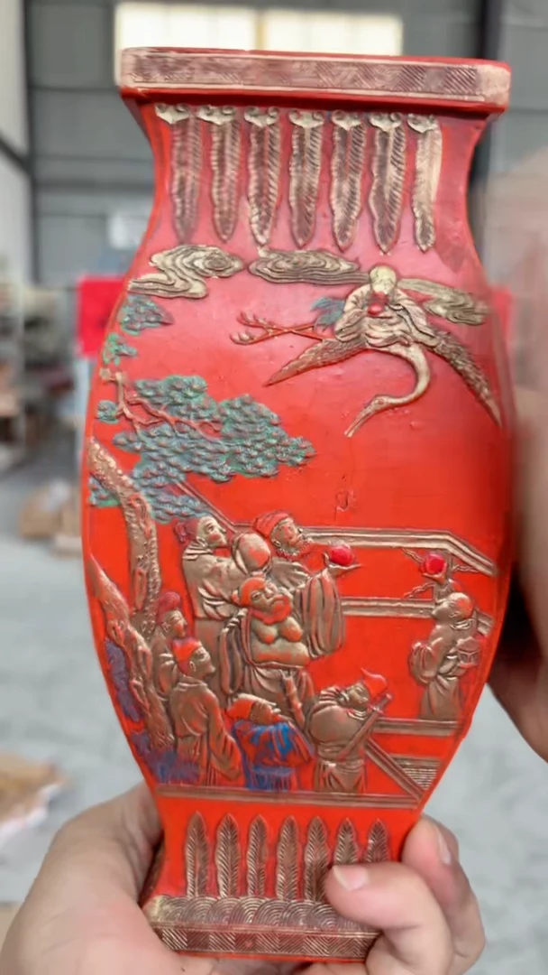 老朱砂花瓶墨3公斤一锭