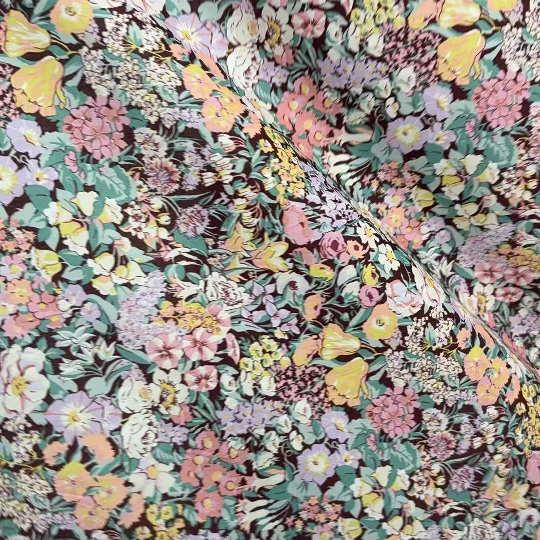村舍花园C 英国品牌LIBERTY tana Lawn长绒棉布 幅宽136CM