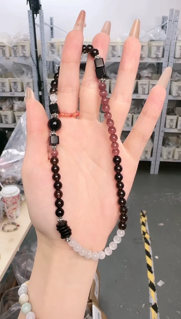 水晶手链银S925镶嵌S-C811220