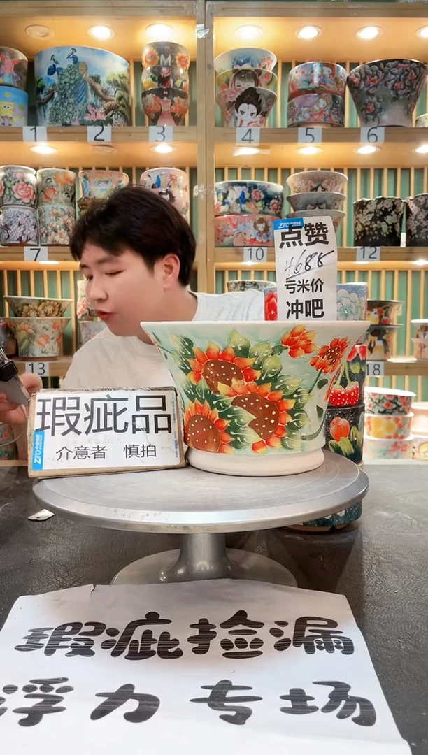 【闪购商品】瓷片默认微瑕一物一拍0225-021