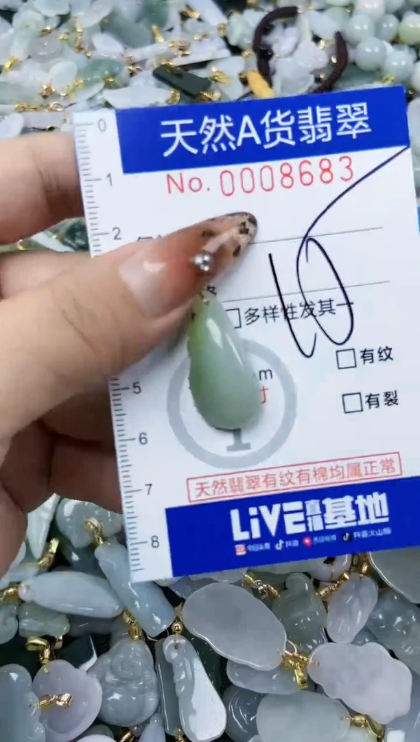 【闪购商品】翡翠颈饰未镶嵌天然A货翡翠