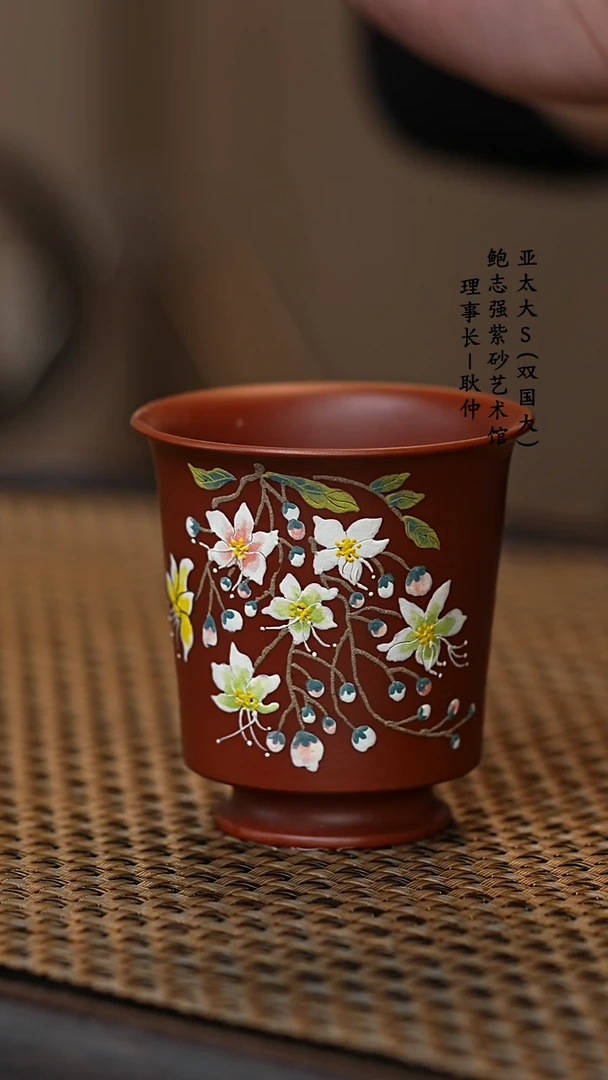 【闪购商品】紫砂茶壶乐乐主人杯泥绘