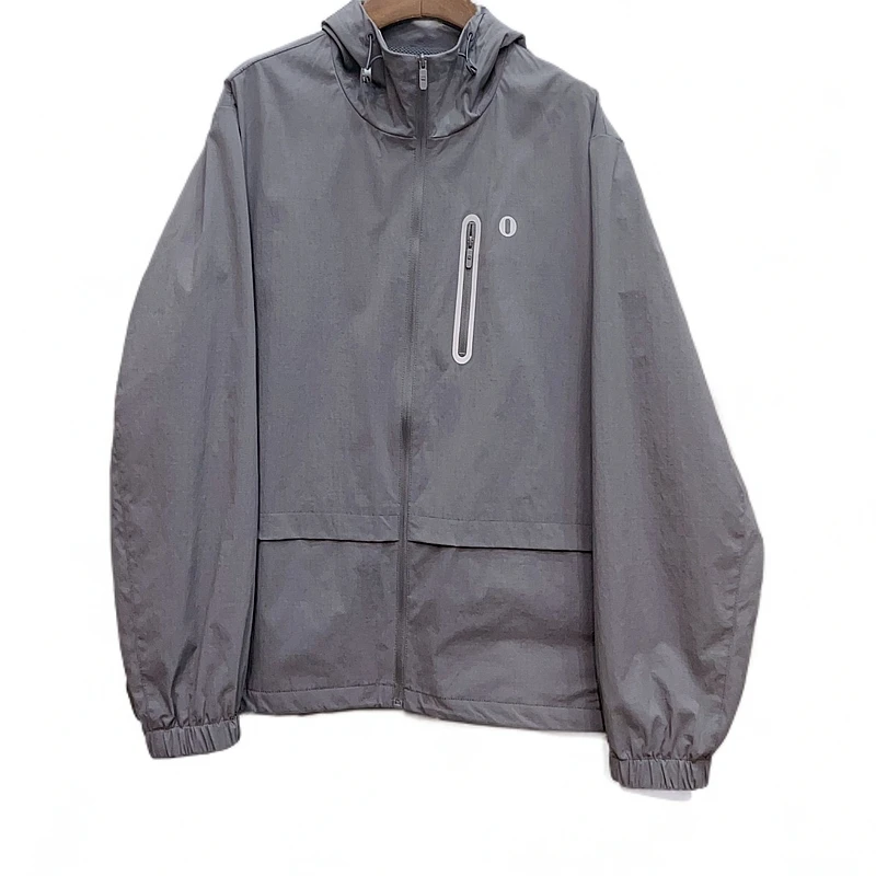 251011（25011-1）菲【麻尚】春季休闲宽松百搭潮流连帽外套