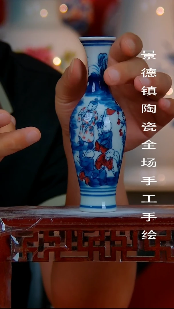 摆件景德镇陶瓷 全场手工手绘