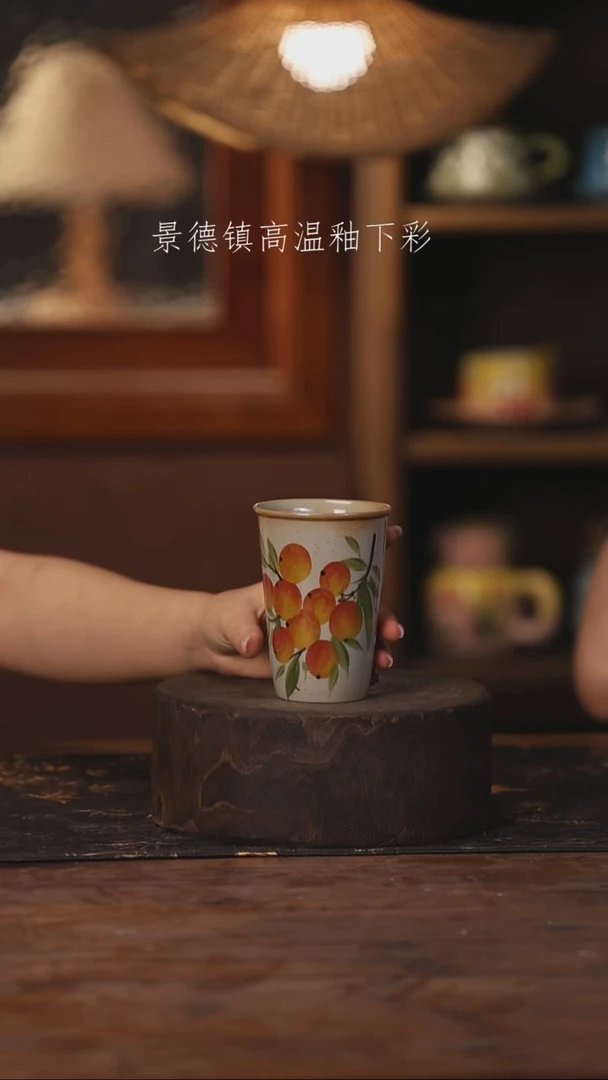 景德镇高温釉下手绘陶瓷490