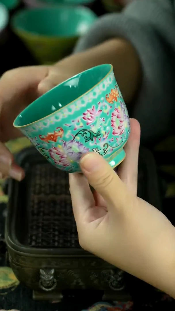 今天炸绝版茶具 蹲蹲更健康