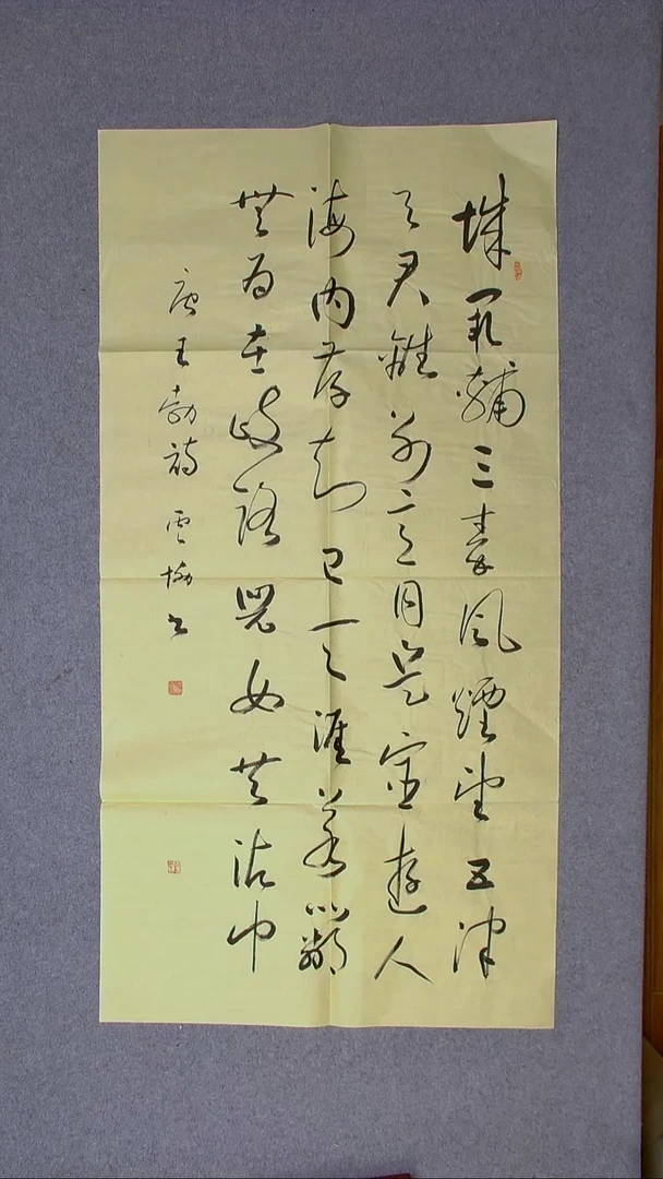 书法谭云协 宁夏副主138*69八平尺