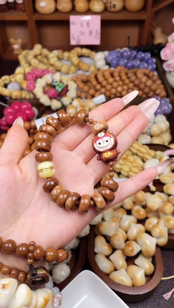 手串菩提根/象牙果D116-1560